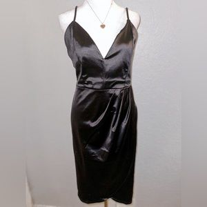 Black Midi dress size L